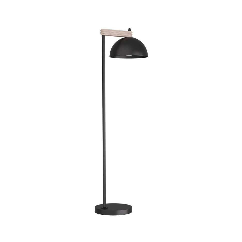 Arteriors - One Light Floor Lamp - Thea - Blackened Iron- Union Lighting Luminaires Decor