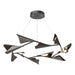 Hubbardton Forge - LED Pendant - Plume - Black- Union Lighting Luminaires Decor
