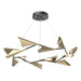 Hubbardton Forge - LED Pendant - Plume - Black- Union Lighting Luminaires Decor