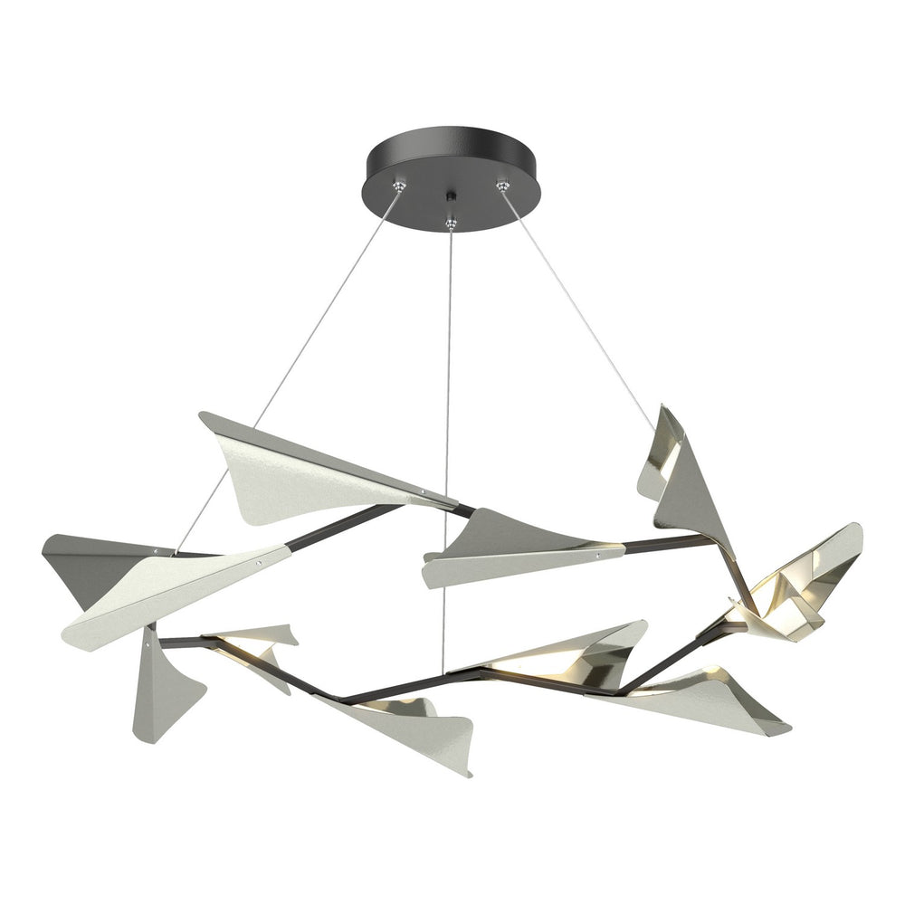 Hubbardton Forge - LED Pendant - Plume - Black- Union Lighting Luminaires Decor
