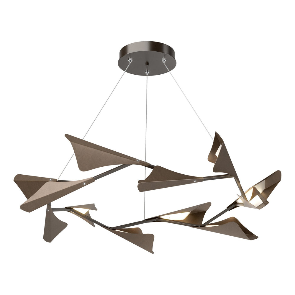 Hubbardton Forge - LED Pendant - Plume - Oil Rubbed Bronze- Union Lighting Luminaires Decor
