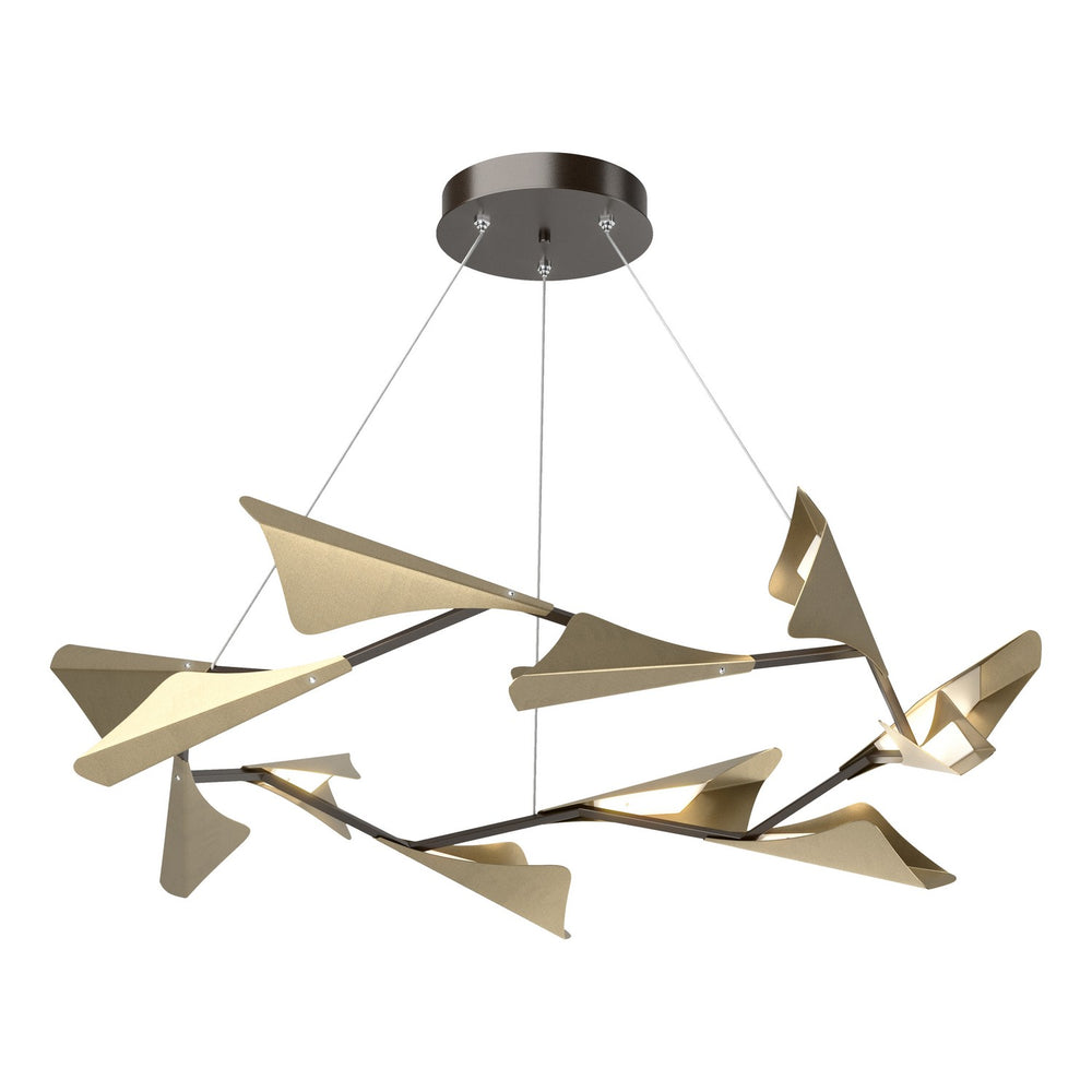 Hubbardton Forge - LED Pendant - Plume - Oil Rubbed Bronze- Union Lighting Luminaires Decor
