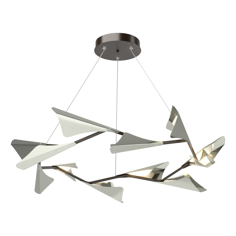 Hubbardton Forge - LED Pendant - Plume - Oil Rubbed Bronze- Union Lighting Luminaires Decor