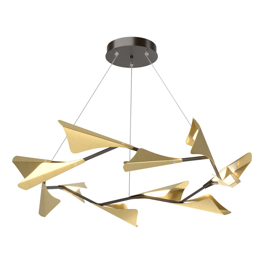 Hubbardton Forge - LED Pendant - Plume - Oil Rubbed Bronze- Union Lighting Luminaires Decor