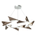Hubbardton Forge - LED Pendant - Plume - Vintage Platinum- Union Lighting Luminaires Decor