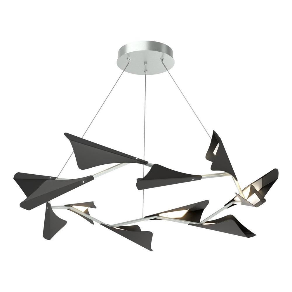 Hubbardton Forge - LED Pendant - Plume - Vintage Platinum- Union Lighting Luminaires Decor