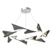 Hubbardton Forge - LED Pendant - Plume - Vintage Platinum- Union Lighting Luminaires Decor