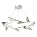 Hubbardton Forge - LED Pendant - Plume - Vintage Platinum- Union Lighting Luminaires Decor