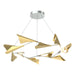 Hubbardton Forge - LED Pendant - Plume - Vintage Platinum- Union Lighting Luminaires Decor