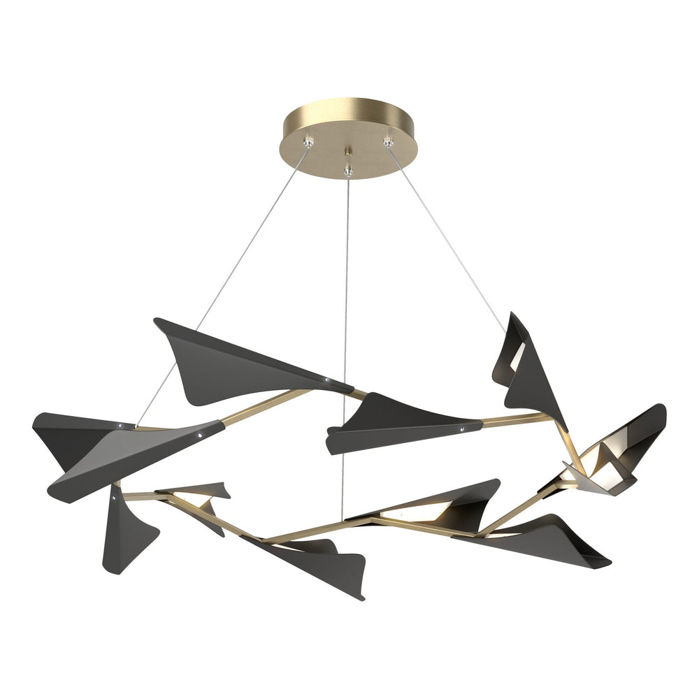 Hubbardton Forge - LED Pendant - Plume - Soft Gold- Union Lighting Luminaires Decor