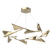 Hubbardton Forge - LED Pendant - Plume - Soft Gold- Union Lighting Luminaires Decor