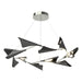 Hubbardton Forge - LED Pendant - Plume - Sterling- Union Lighting Luminaires Decor