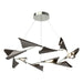 Hubbardton Forge - LED Pendant - Plume - Sterling- Union Lighting Luminaires Decor