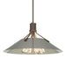 Hubbardton Forge - Four Light Pendant - Henry - Bronze- Union Lighting Luminaires Decor