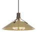 Hubbardton Forge - Four Light Pendant - Henry - Bronze- Union Lighting Luminaires Decor