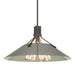 Hubbardton Forge - Four Light Pendant - Henry - Dark Smoke- Union Lighting Luminaires Decor