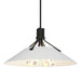 Hubbardton Forge - Four Light Pendant - Henry - Black- Union Lighting Luminaires Decor