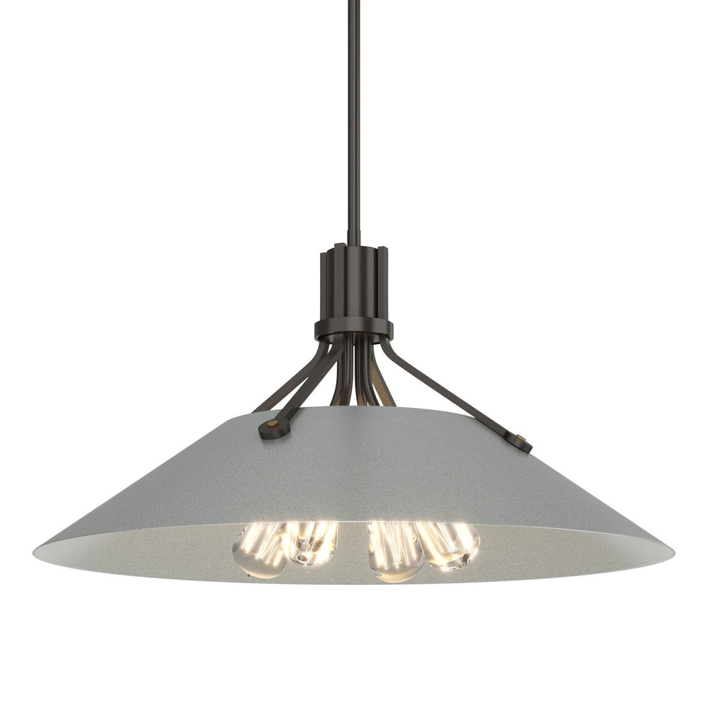 Hubbardton Forge - Four Light Pendant - Henry - Oil Rubbed Bronze- Union Lighting Luminaires Decor