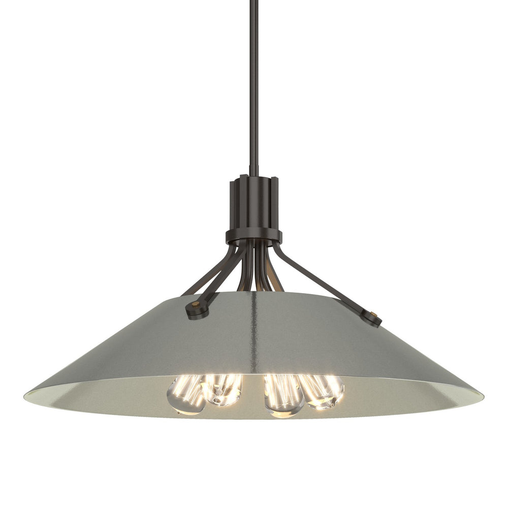 Hubbardton Forge - Four Light Pendant - Henry - Oil Rubbed Bronze- Union Lighting Luminaires Decor