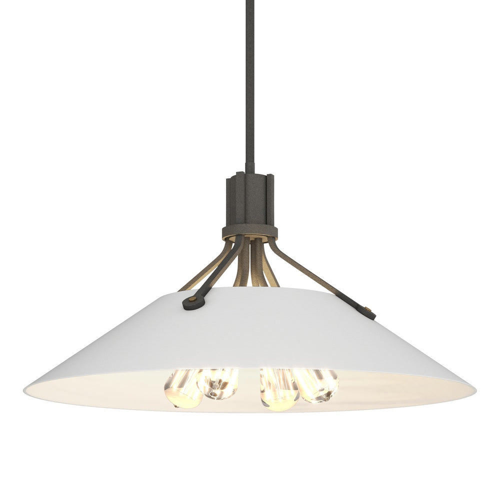 Hubbardton Forge - Four Light Pendant - Henry - Natural Iron- Union Lighting Luminaires Decor