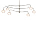 Hubbardton Forge - Six Light Pendant - Ume - Oil Rubbed Bronze- Union Lighting Luminaires Decor