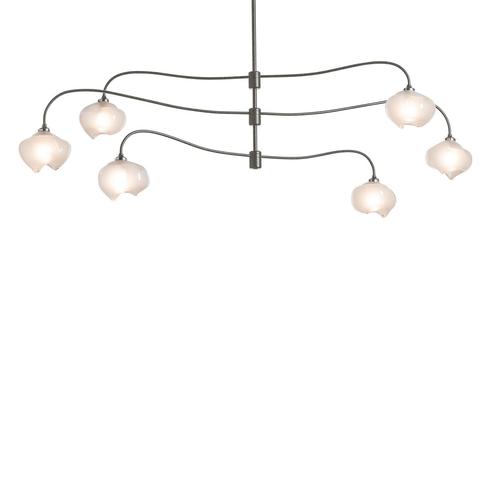 Hubbardton Forge - Six Light Pendant - Ume - Natural Iron- Union Lighting Luminaires Decor