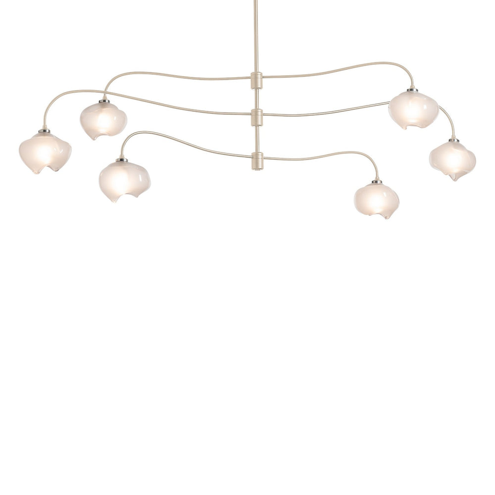 Hubbardton Forge - Six Light Pendant - Ume - Soft Gold- Union Lighting Luminaires Decor