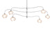 Hubbardton Forge - Six Light Pendant - Ume - Sterling- Union Lighting Luminaires Decor