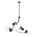 Hubbardton Forge - Four Light Pendant - Sprig - Oil Rubbed Bronze- Union Lighting Luminaires Decor