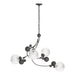 Hubbardton Forge - Four Light Pendant - Sprig - Natural Iron- Union Lighting Luminaires Decor
