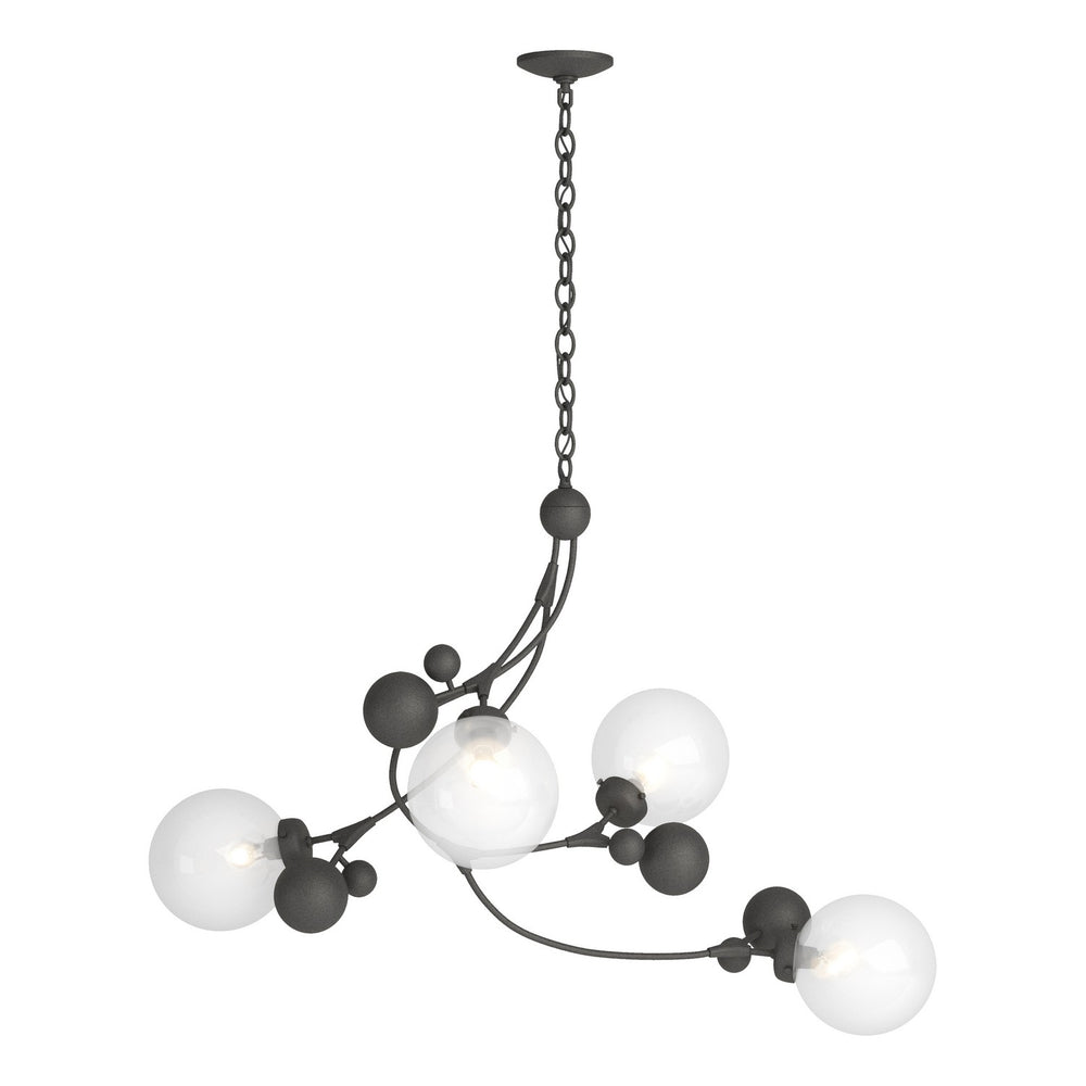 Hubbardton Forge - Four Light Pendant - Sprig - Natural Iron- Union Lighting Luminaires Decor