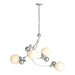 Hubbardton Forge - Four Light Pendant - Sprig - Vintage Platinum- Union Lighting Luminaires Decor