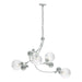 Hubbardton Forge - Four Light Pendant - Sprig - Vintage Platinum- Union Lighting Luminaires Decor