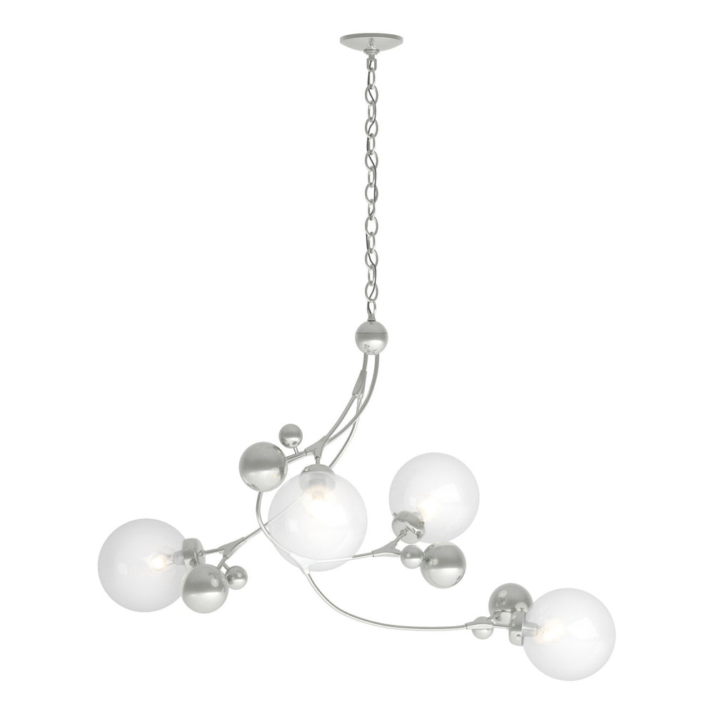 Hubbardton Forge - Four Light Pendant - Sprig - Sterling- Union Lighting Luminaires Decor
