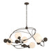 Hubbardton Forge - Six Light Pendant - Sprig - Bronze- Union Lighting Luminaires Decor