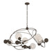 Hubbardton Forge - Six Light Pendant - Sprig - Bronze- Union Lighting Luminaires Decor