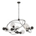 Hubbardton Forge - Six Light Pendant - Sprig - Oil Rubbed Bronze- Union Lighting Luminaires Decor