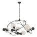 Hubbardton Forge - Six Light Pendant - Sprig - Natural Iron- Union Lighting Luminaires Decor