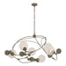 Hubbardton Forge - Six Light Pendant - Sprig - Soft Gold- Union Lighting Luminaires Decor