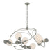 Hubbardton Forge - Six Light Pendant - Sprig - Sterling- Union Lighting Luminaires Decor
