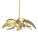 Hubbardton Forge - Four Light Pendant - Corona - Modern Brass- Union Lighting Luminaires Decor