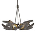 Hubbardton Forge - Six Light Pendant - Corona - Oil Rubbed Bronze- Union Lighting Luminaires Decor