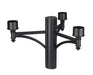 Z-Lite Canada - Three Light Outdoor Posts - Hardware - Outdoor - Black- Union Lighting Luminaires Decor