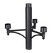 Z-Lite Canada - Four Light Outdoor Posts - Hardware - Outdoor - Black- Union Lighting Luminaires Decor