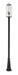 Z-Lite Canada - Three Light Outdoor Post Mounted Fixture - Sana - Black- Union Lighting Luminaires Decor