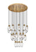 Z-Lite Canada - 27 Light Chandelier - Arden - Rubbed Brass- Union Lighting Luminaires Decor