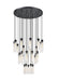 Z-Lite Canada - 27 Light Chandelier - Beau - Matte Black- Union Lighting Luminaires Decor