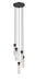 Z-Lite Canada - Five Light Chandelier - Beau - Matte Black- Union Lighting Luminaires Decor