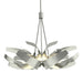 Hubbardton Forge - Six Light Pendant - Corona - Sterling- Union Lighting Luminaires Decor