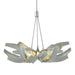 Hubbardton Forge - Six Light Pendant - Corona - Vintage Platinum- Union Lighting Luminaires Decor